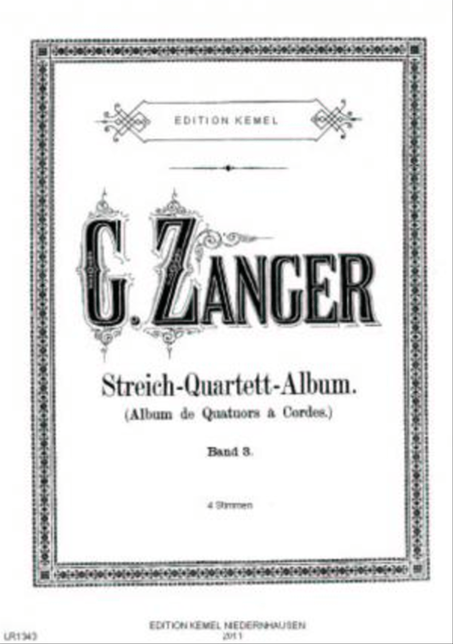 Streich-Quartett-Album Cello scores gallery preview page 1