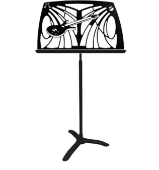 Noteworthy Electric Guitar Music Stand
