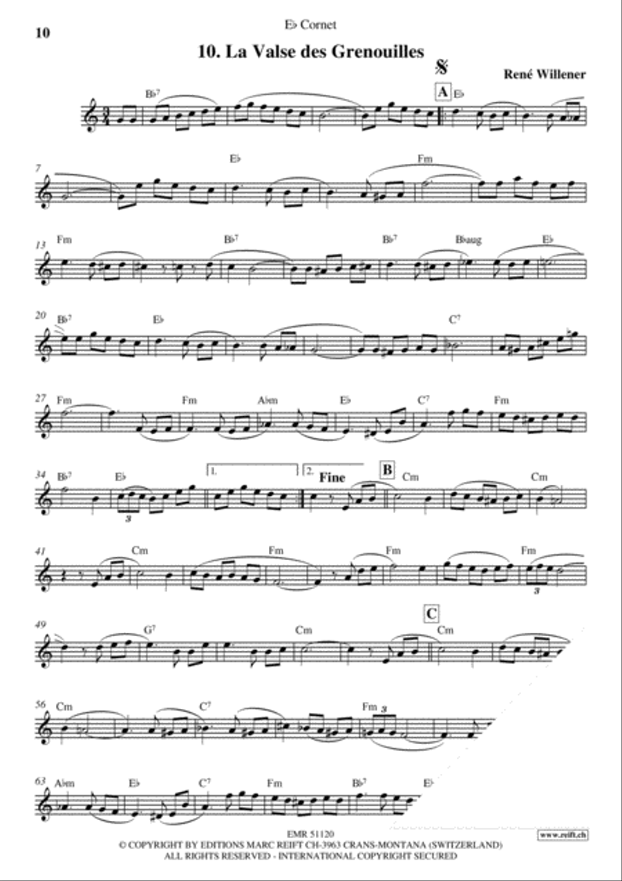 La Fete au Chalet Volume 2 Cornet scores gallery preview page 12