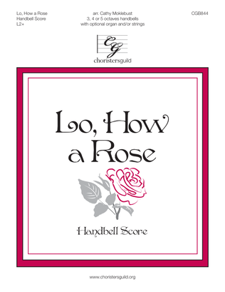 Lo, How a Rose - Handbell Score