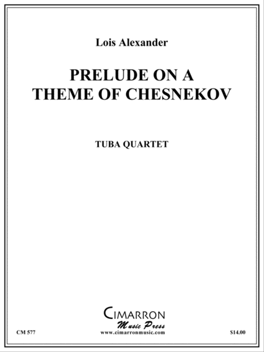 Prelude on theme of Chesnokov EETT scores gallery preview page 1