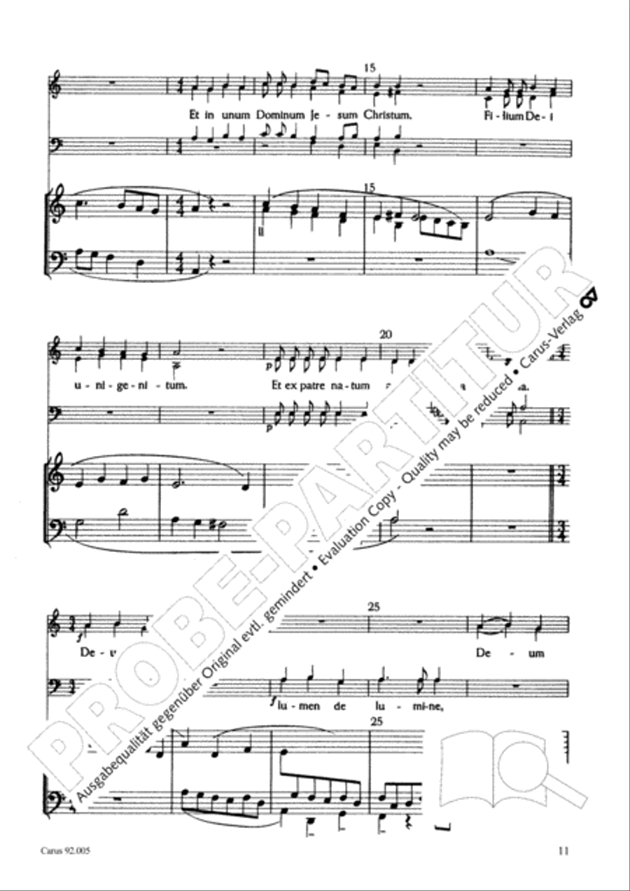 Mass 4-Part scores gallery preview page 12