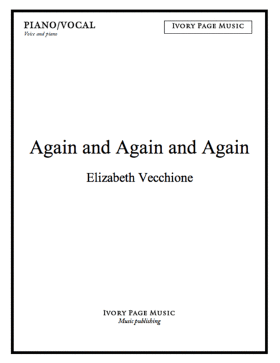 Again and Again and Again Voice scores gallery preview page 1