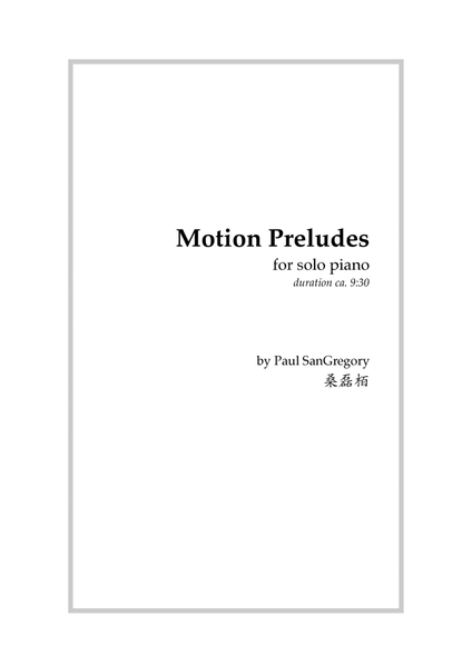 Motion Preludes image number null