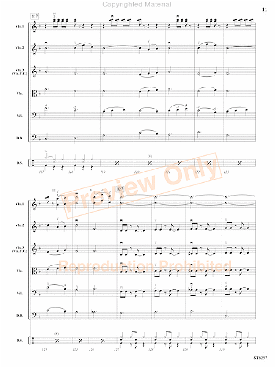 It's the Most Wonderful Time of the Year String Orchestra scores gallery preview page 12