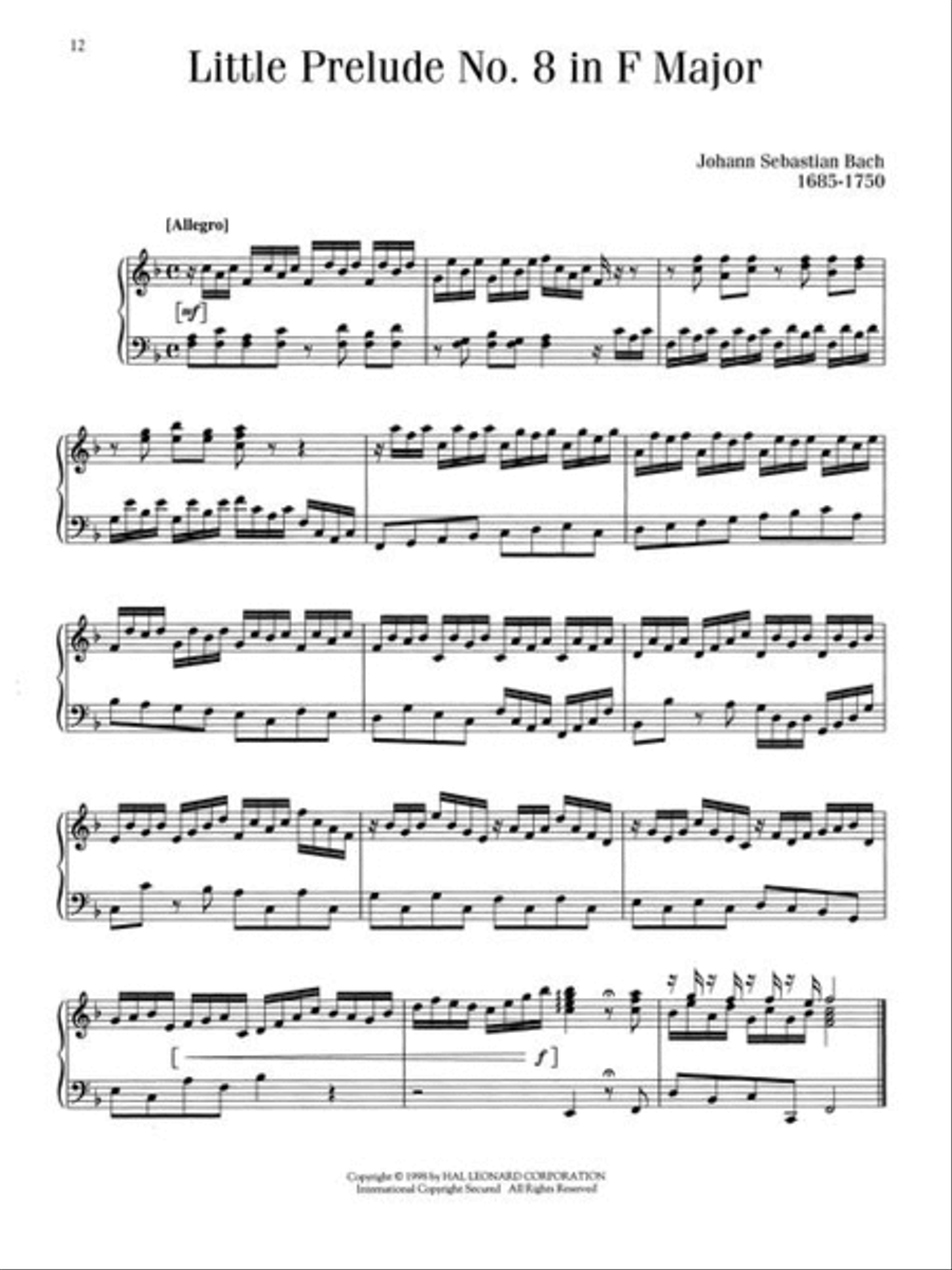 Great Easier Piano Literature Piano Solo scores gallery preview page 10