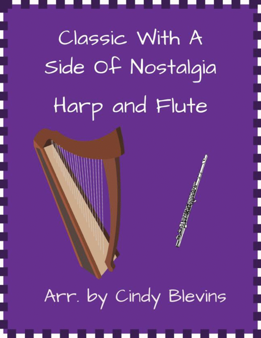 Classic With A Side Of Nostalgia (16 arrangements for harp and flute) image number null
