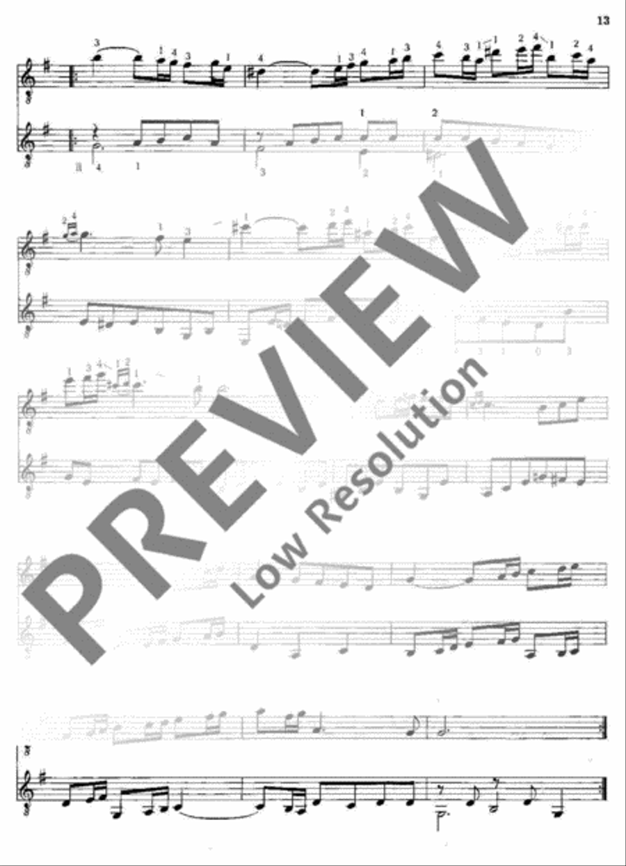 16 Little Pieces Classical Guitar scores gallery preview page 14