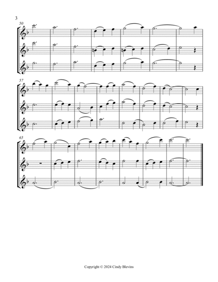 Bicycle Built For Two, for Flute, Oboe and Violin image number null