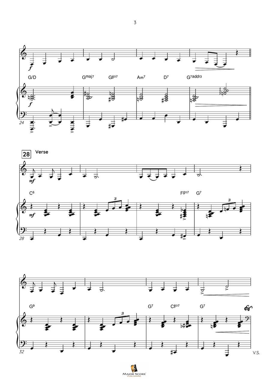 Rudolph The Red-Nosed Reindeer Piano scores gallery preview page 4