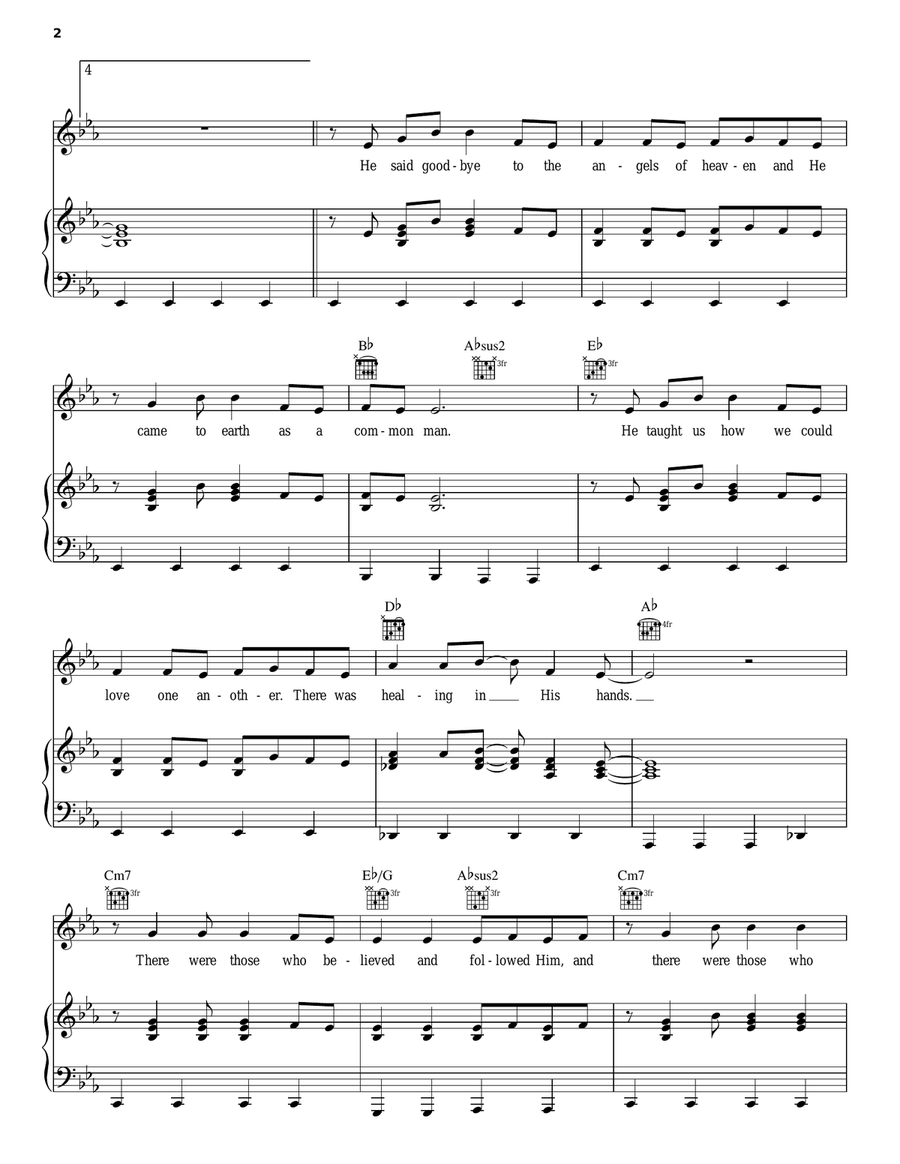 Can't Keep A Good Man Down Acoustic Guitar scores gallery preview page 2