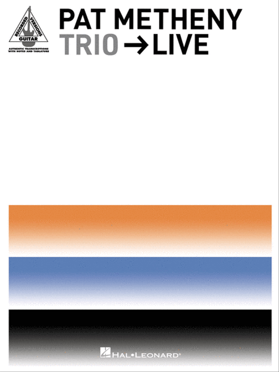 Pat Metheny Trio – Live Electric Guitar scores gallery preview page 1