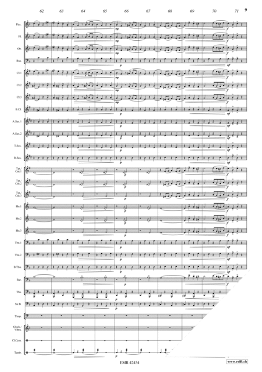 The Godson Concert Band scores gallery preview page 9