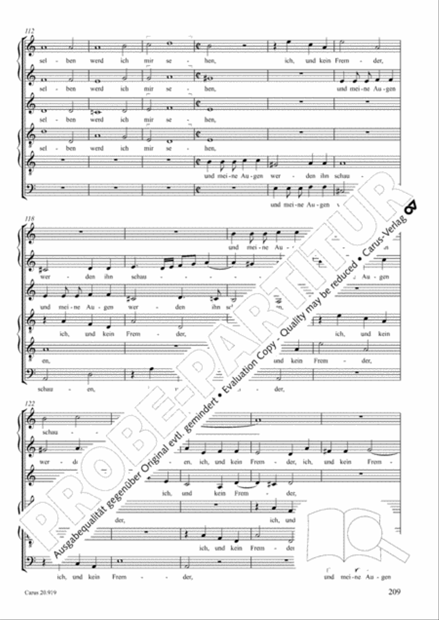 Opera varia I. Works with 1-7 parts (Complete edition, vol. 19) [Werke mit 1-7 obligaten Stimmen] Score scores gallery preview page 266