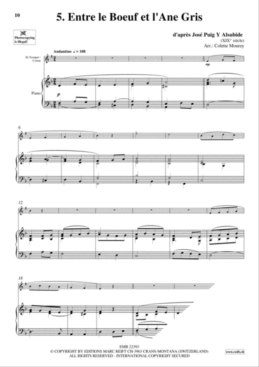 20 Greatest Christmas Hits Cornet scores gallery preview page 7