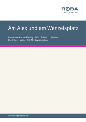 Book cover for Am Alex und am Wenzelsplatz