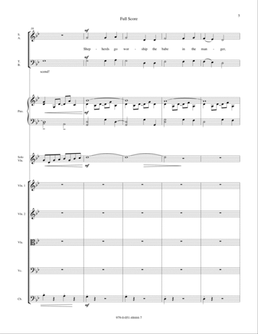 Brightest and Best - Score Choir scores gallery preview page 4