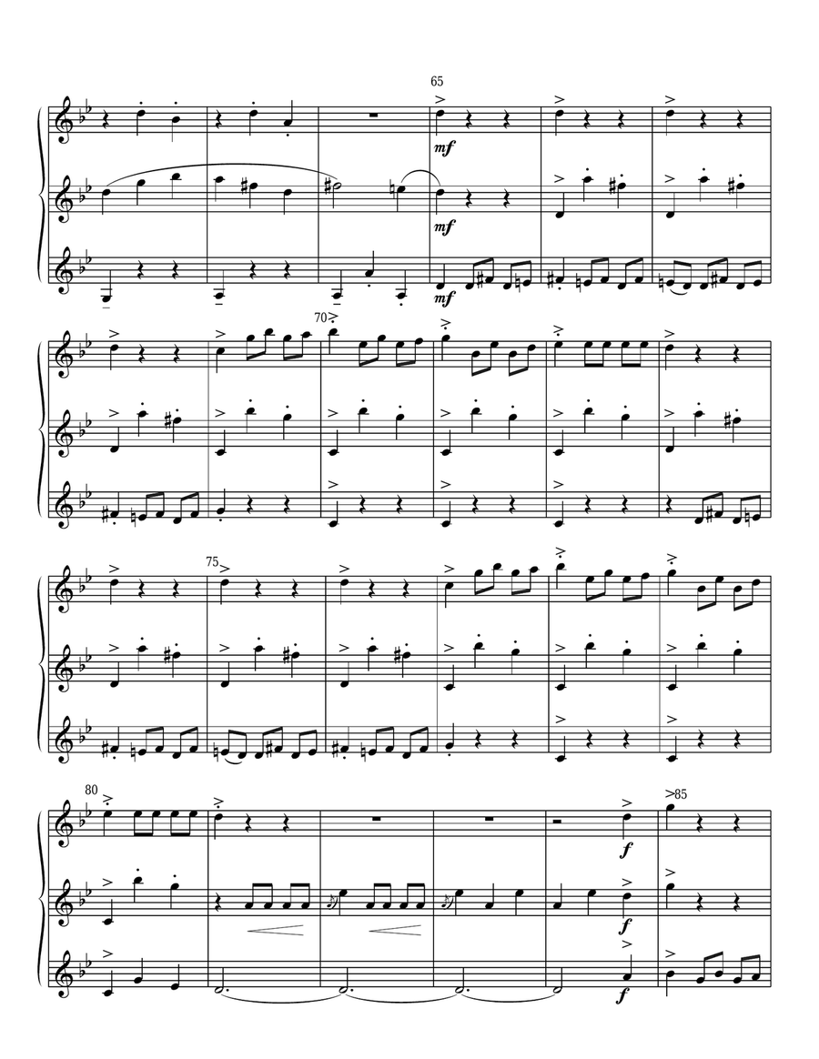 Danse Macabre for Clarinet Trio Danse Macabre for Clarinet Trio Clarinet Trio scores gallery preview page 4