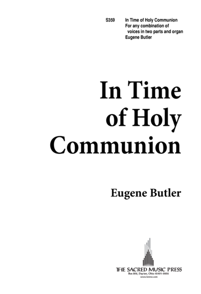 In Time of Holy Communion