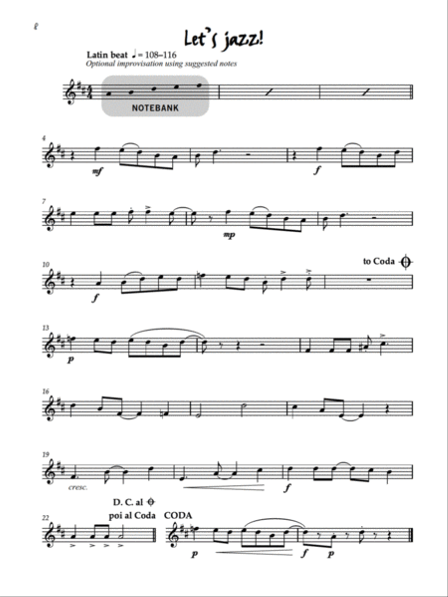 Really Easy Jazzin' About -- Fun Pieces for Recorder Recorder scores gallery preview page 4
