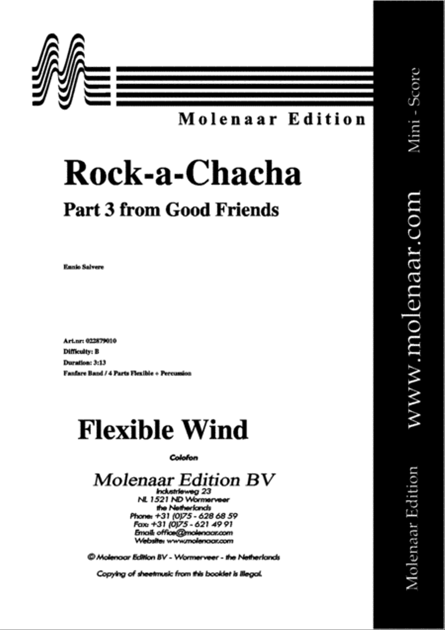 Rock-a-Chacha Fanfare Band scores gallery preview page 2