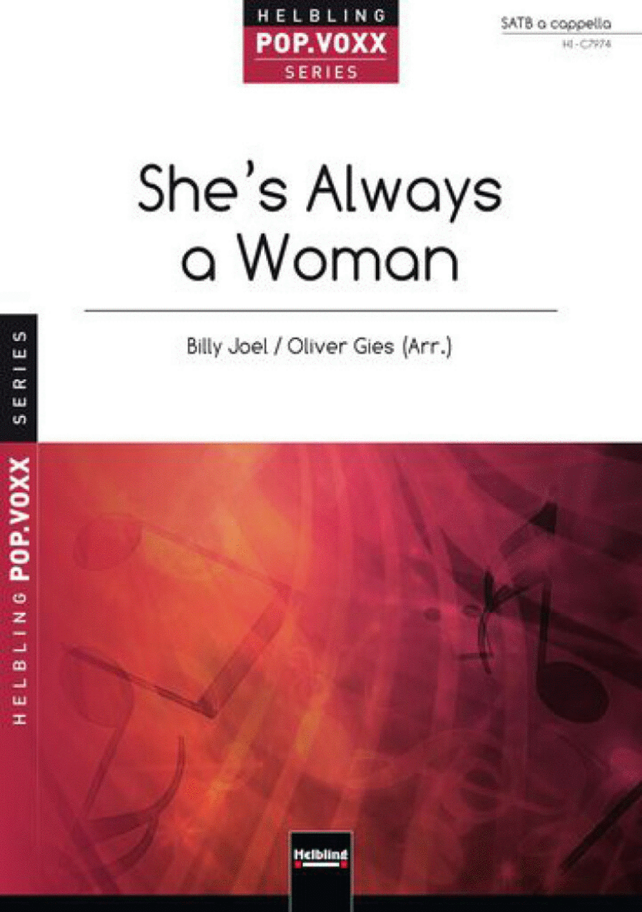 She'S Always A Woman She'S Always A Woman 4-Part scores gallery preview page 1