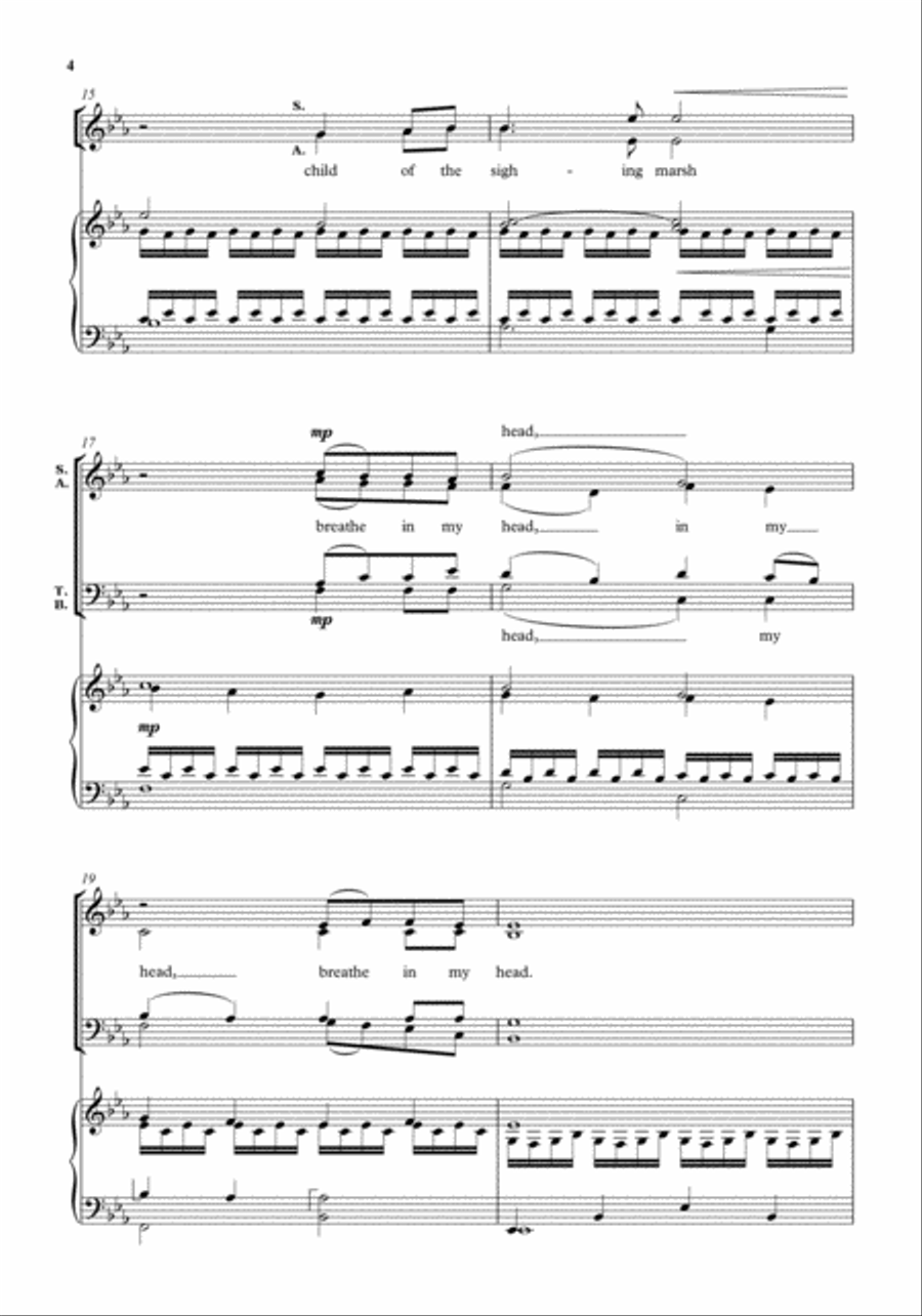 The Wellspring 4-Part scores gallery preview page 4