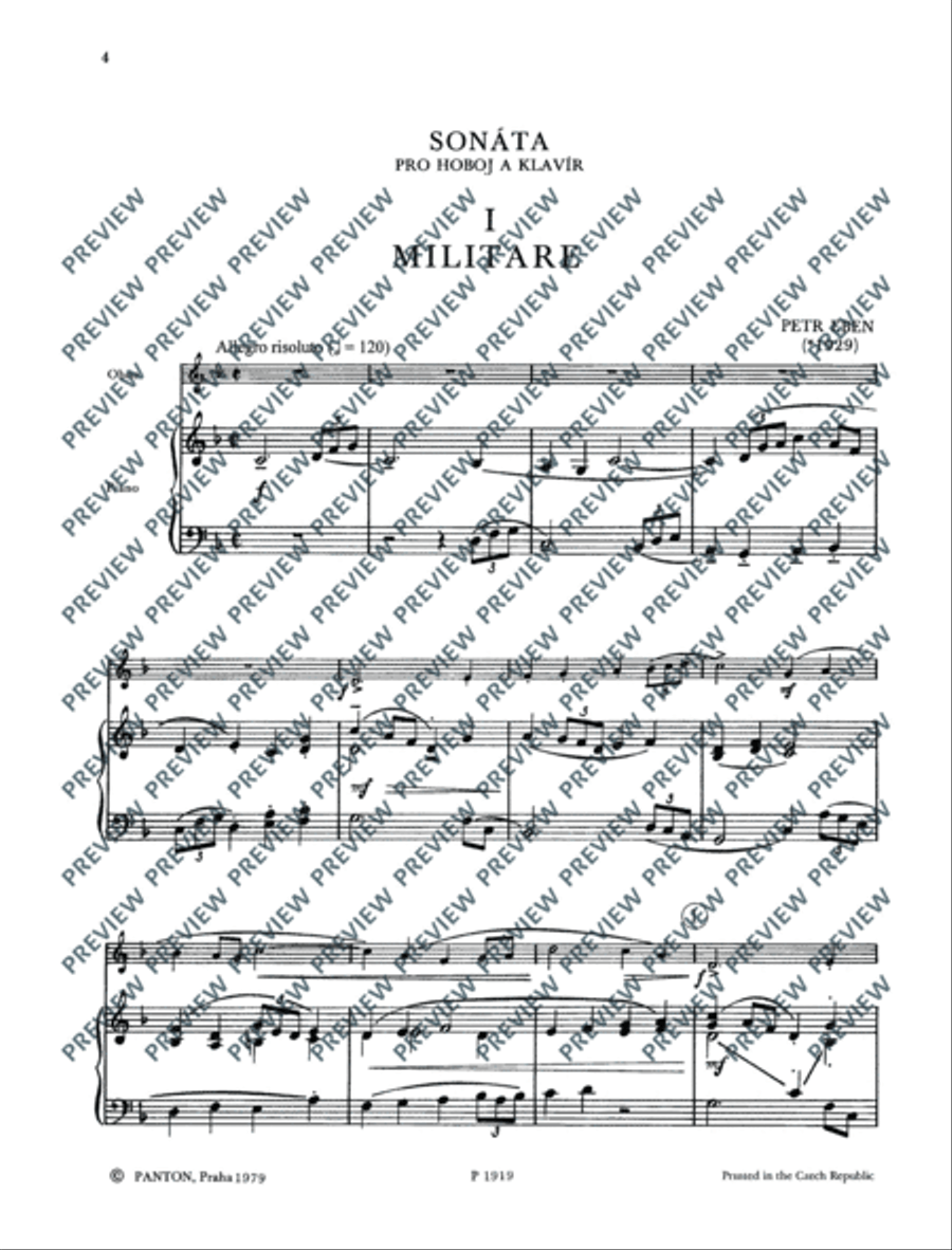Sonata Sonata Piano Accompaniment scores gallery preview page 5