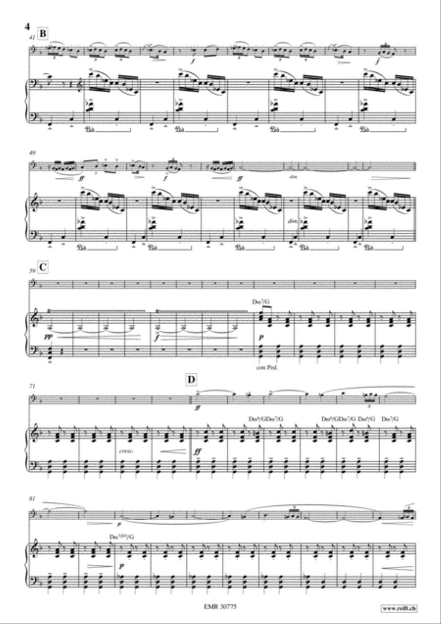 Ritual Fire Dance Bass Recorder scores gallery preview page 6
