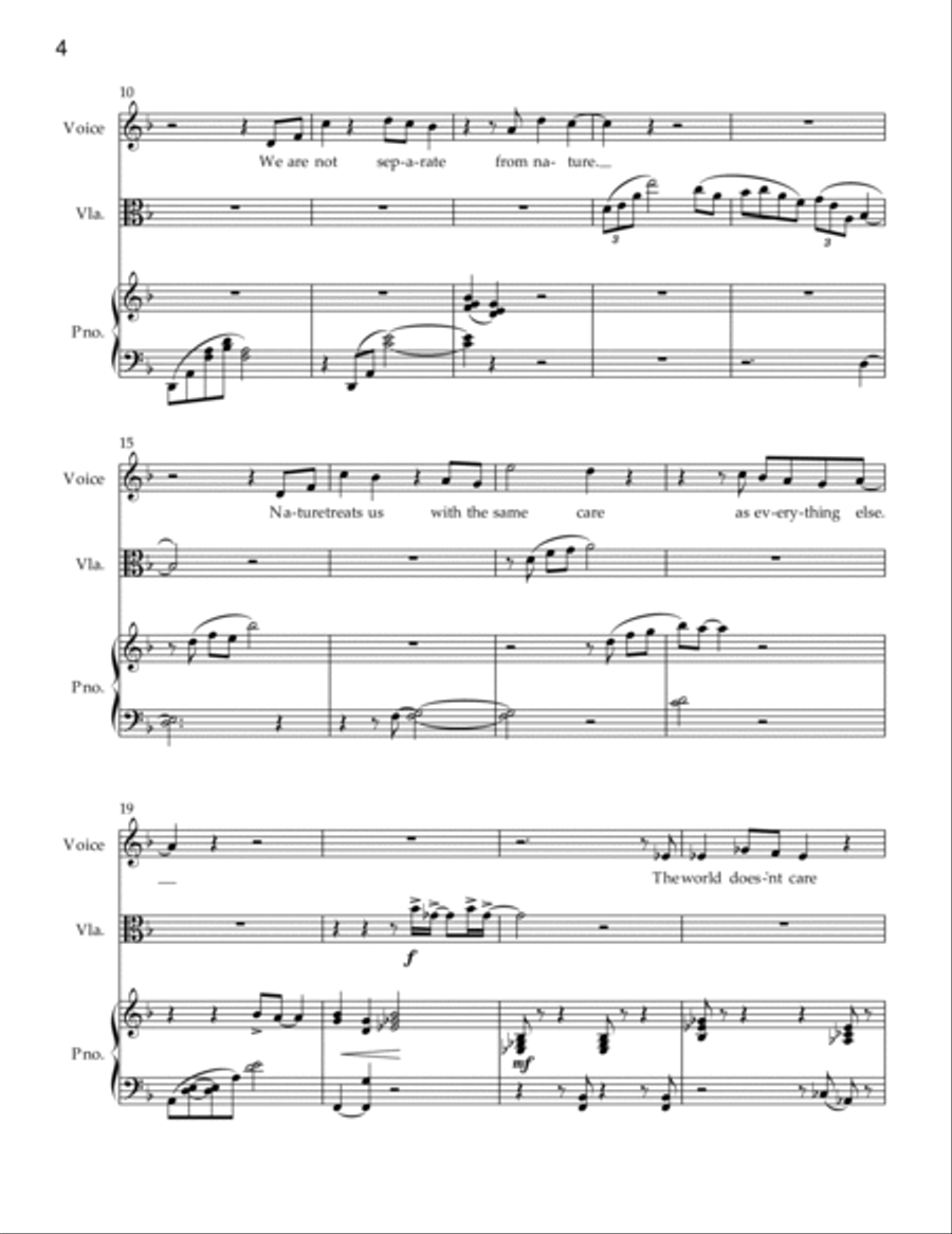 Tao Songs for solo voice, viola and piano image number null