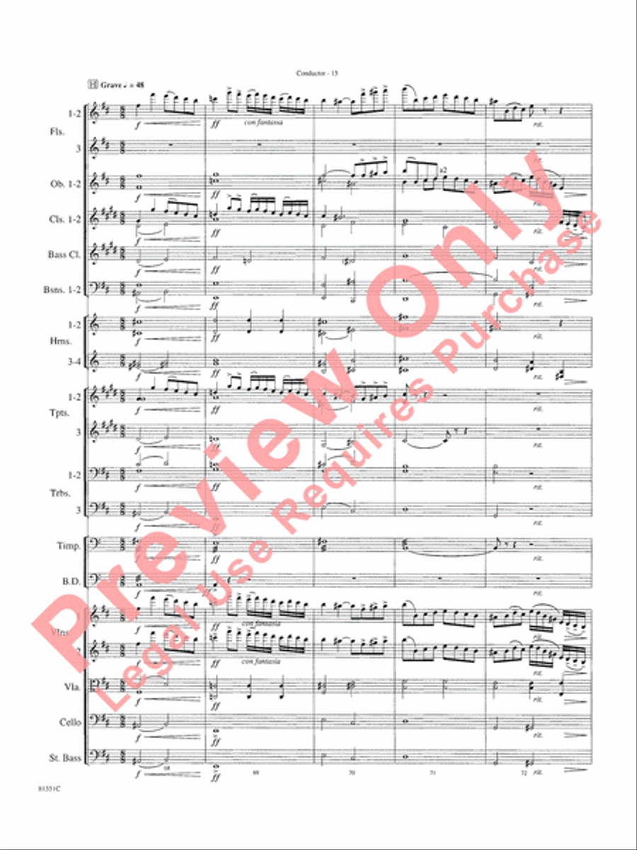Toccata Full Orchestra scores gallery preview page 18