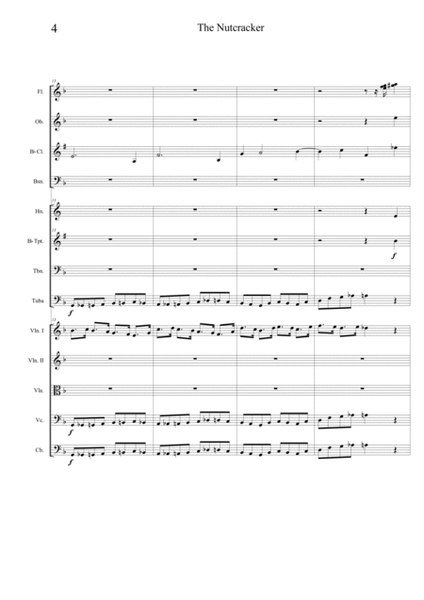The Nutcracker March - Score Only image number null