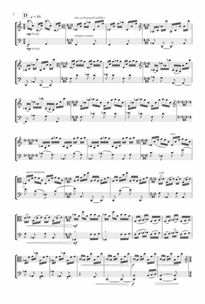 Duet No. 1 (Chorale Pointing Downwards) (for Viola and Cello)