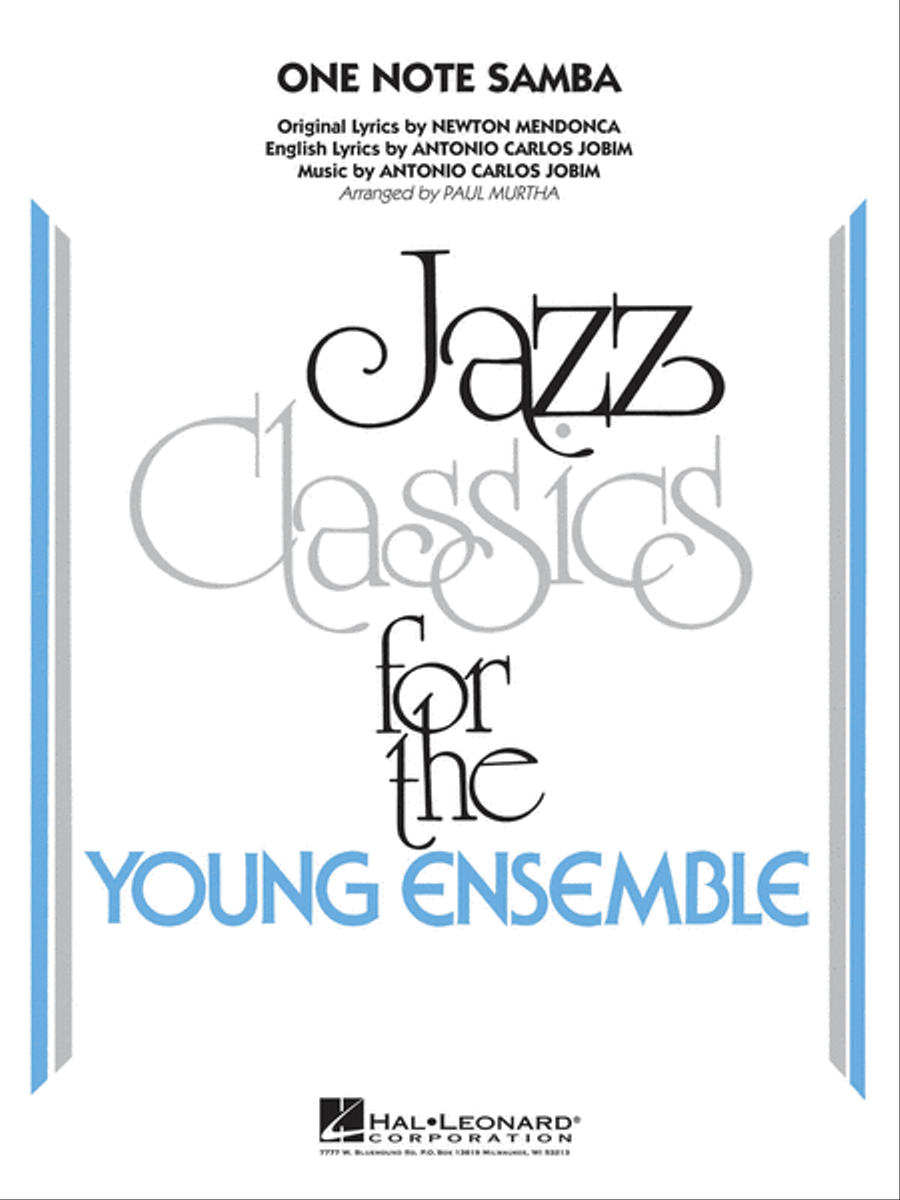 One Note Samba Jazz Ensemble scores gallery preview page 1