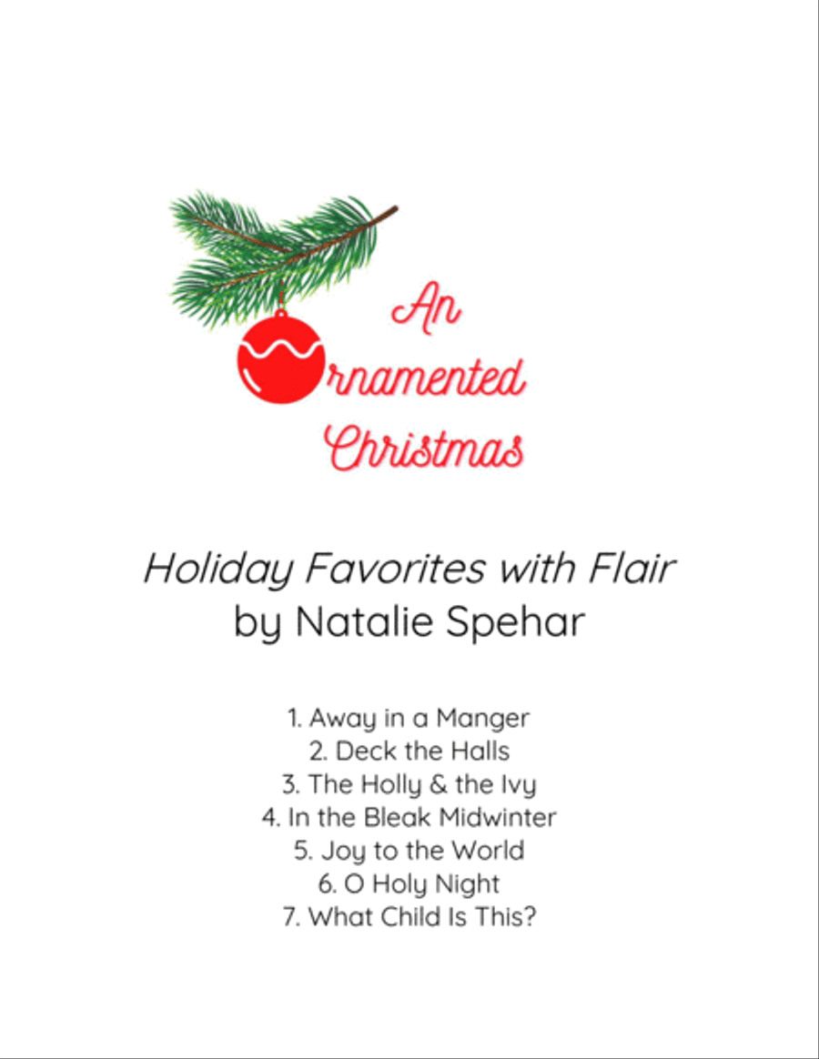 An Ornamented Christmas (for Solo Cello) - Holiday Favorites with Flair Cello Solo scores gallery preview page 1