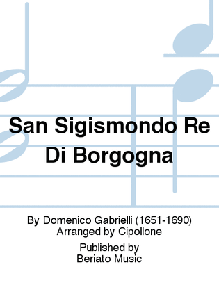 San Sigismondo Re Di Borgogna