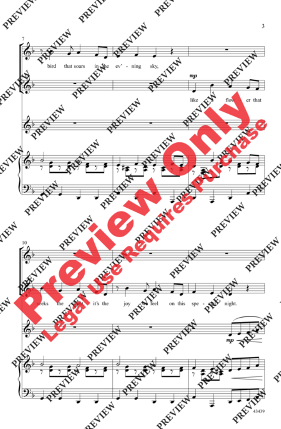 Feel the Joy of Hanukkah 2-Part scores gallery preview page 3