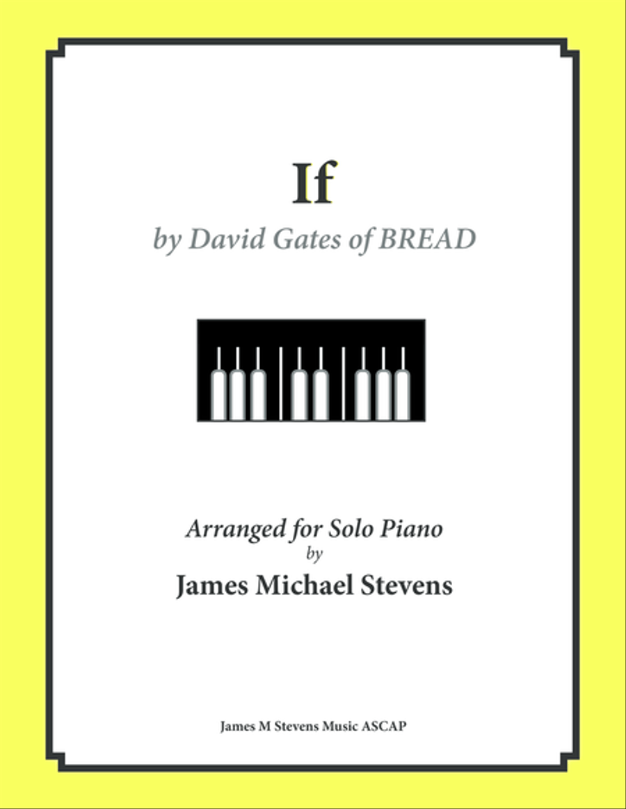 If Piano Solo scores gallery preview page 1