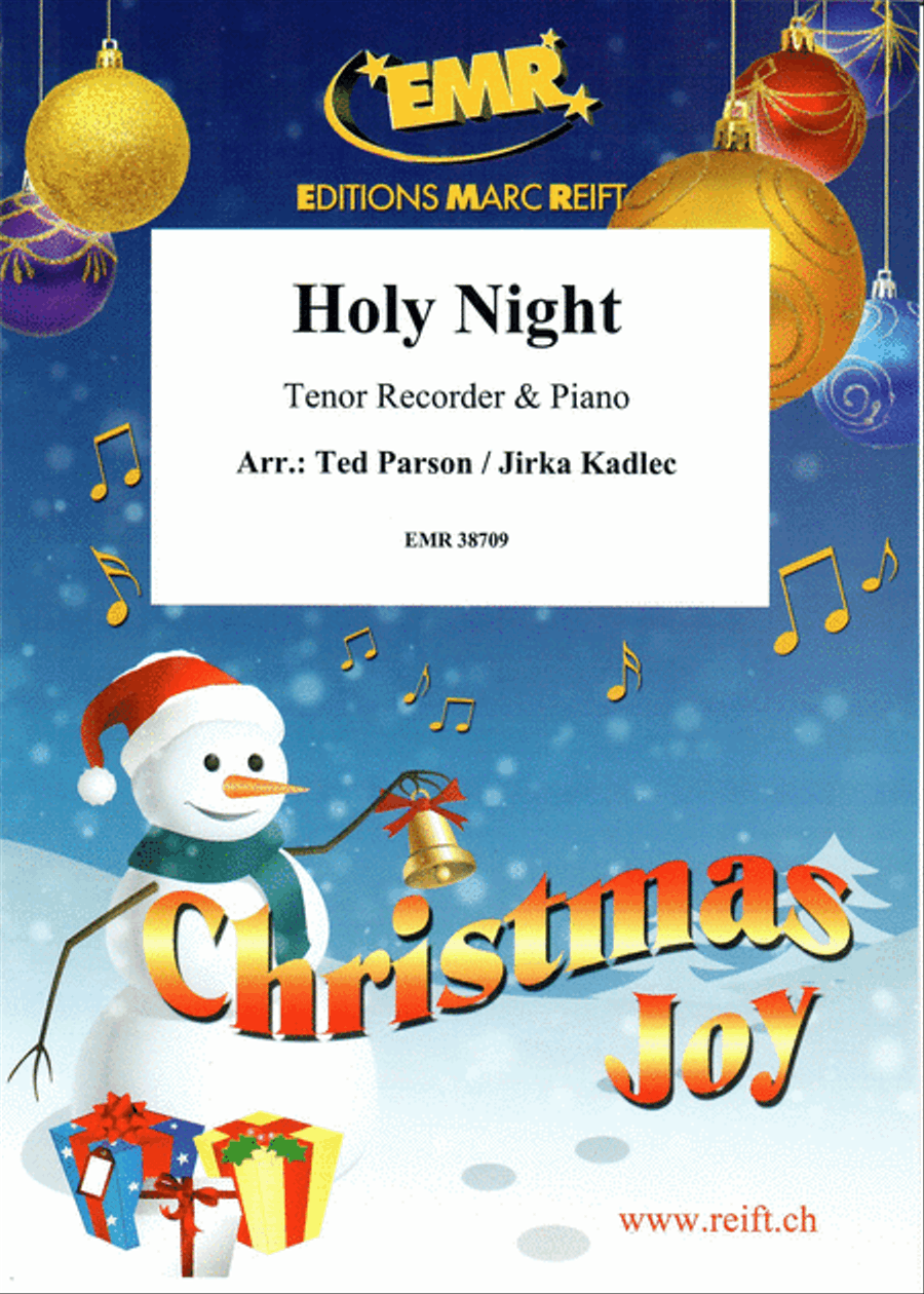 Holy Night Tenor Recorder scores gallery preview page 1