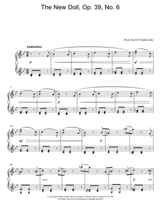 The New Doll, Op. 39, No. 6 (from Album For The Young)