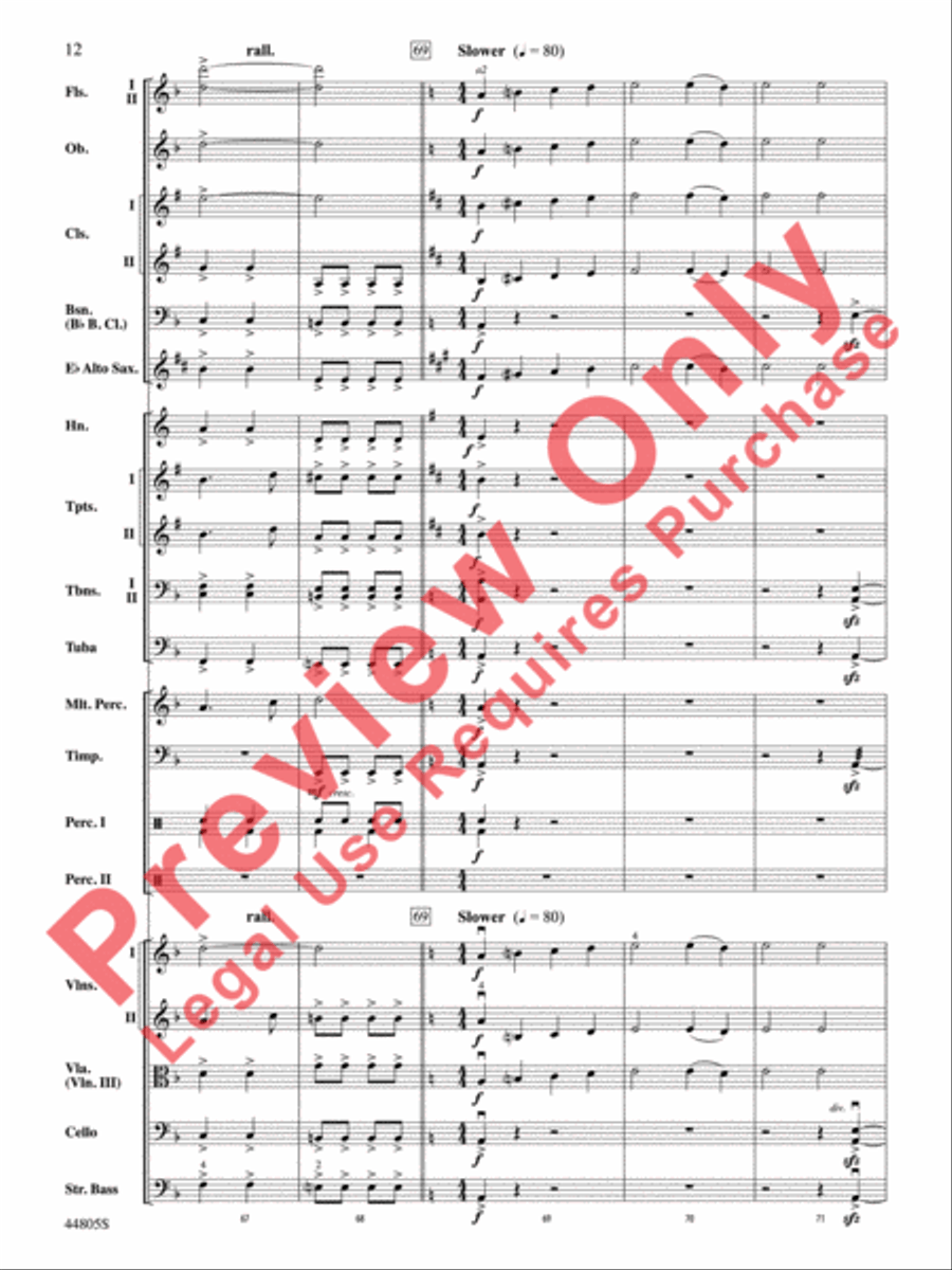 Realms of Endless Day Full Orchestra scores gallery preview page 13
