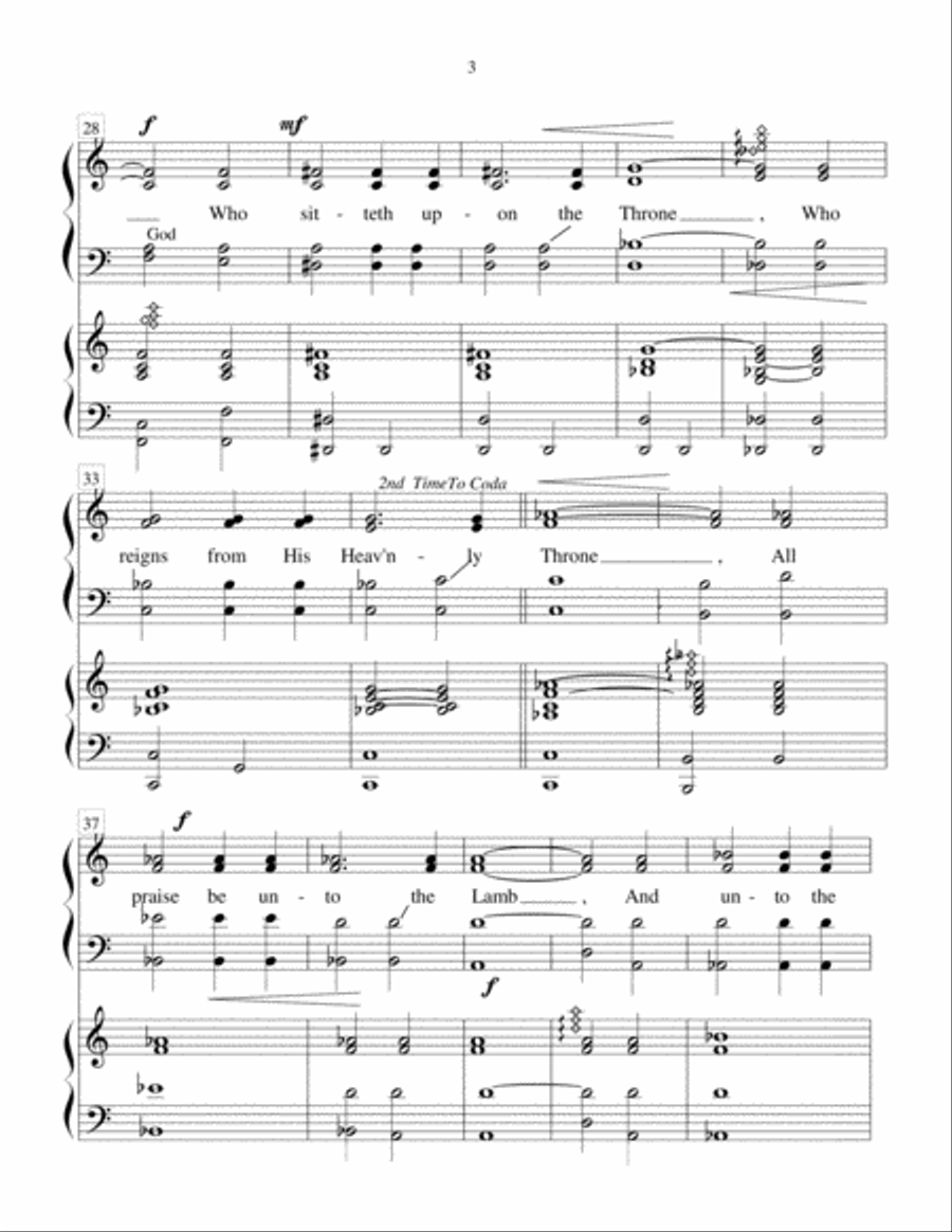 SONG OF THE MULTITUDES Divisi scores gallery preview page 5