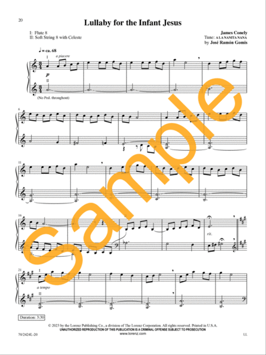 Advent to Ascension Organ Solo scores gallery preview page 18