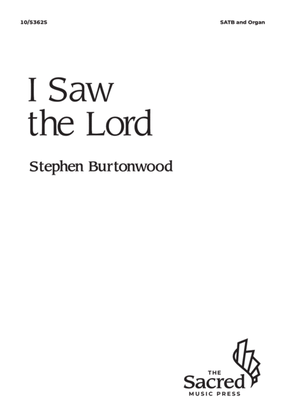 Book cover for I Saw the Lord