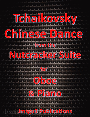 Book cover for Tchaikovsky: Chinese Dance from Nutcracker Suite for Oboe & Piano