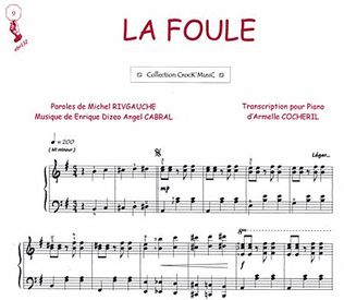 Book cover for La Foule (Collection CrocK'MusiC)