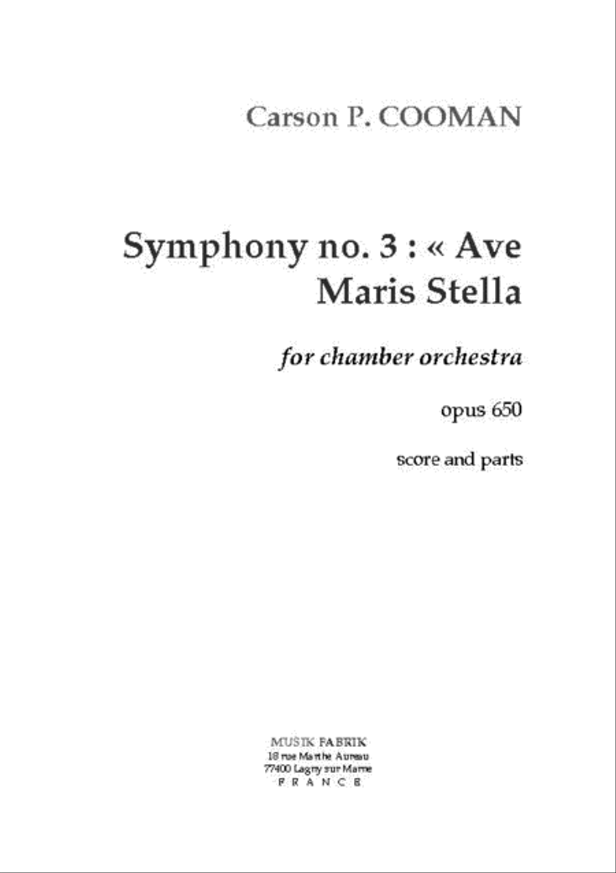 Symphony no. 3 