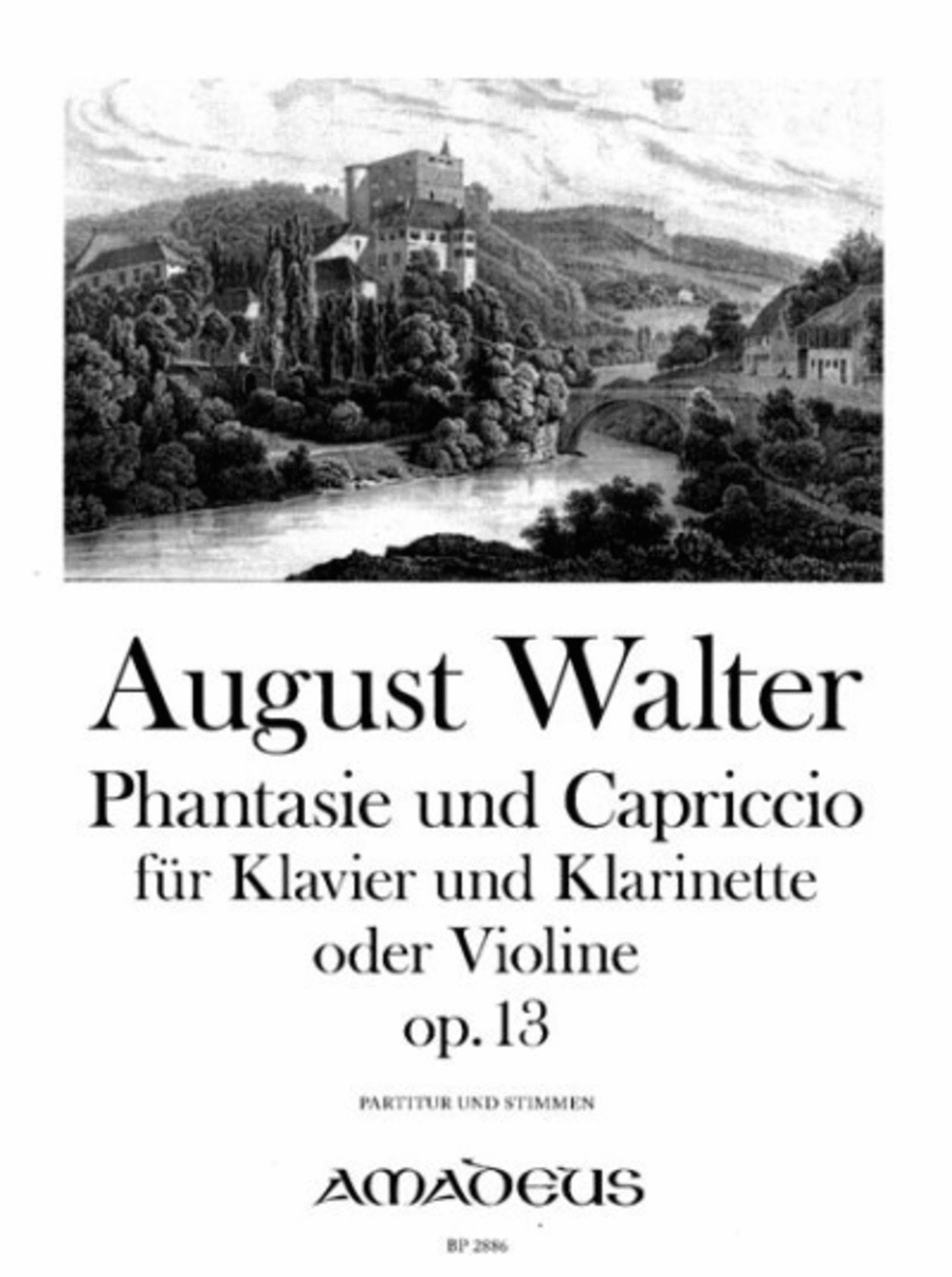 Phantasie und Capriccio op. 13 op. 13 Clarinet scores gallery preview page 1