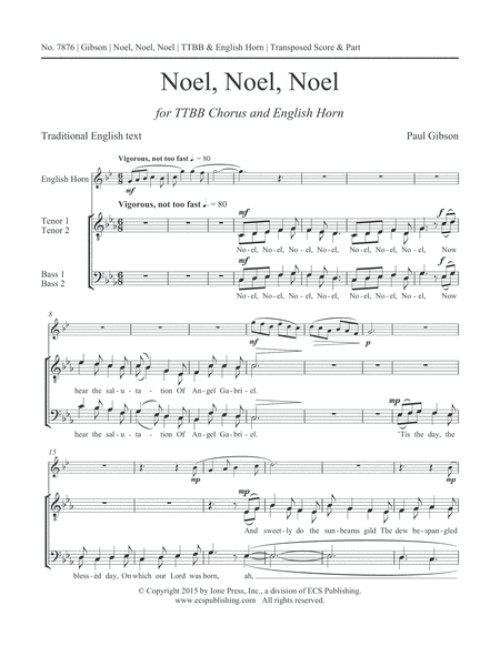 Noel, Noel, Noel (Downloadable)