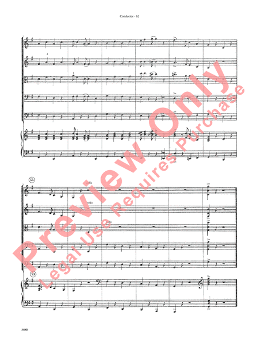 Classics from Merle Isaac String Orchestra scores gallery preview page 63